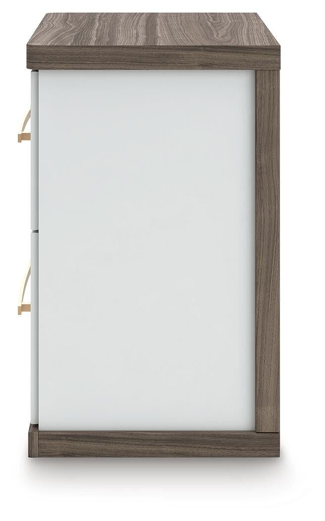 Kendanport Two Drawer Night Stand Signature Design by Ashley®