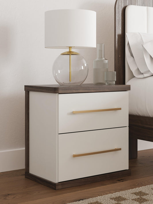 Kendanport Two Drawer Night Stand Signature Design by Ashley®