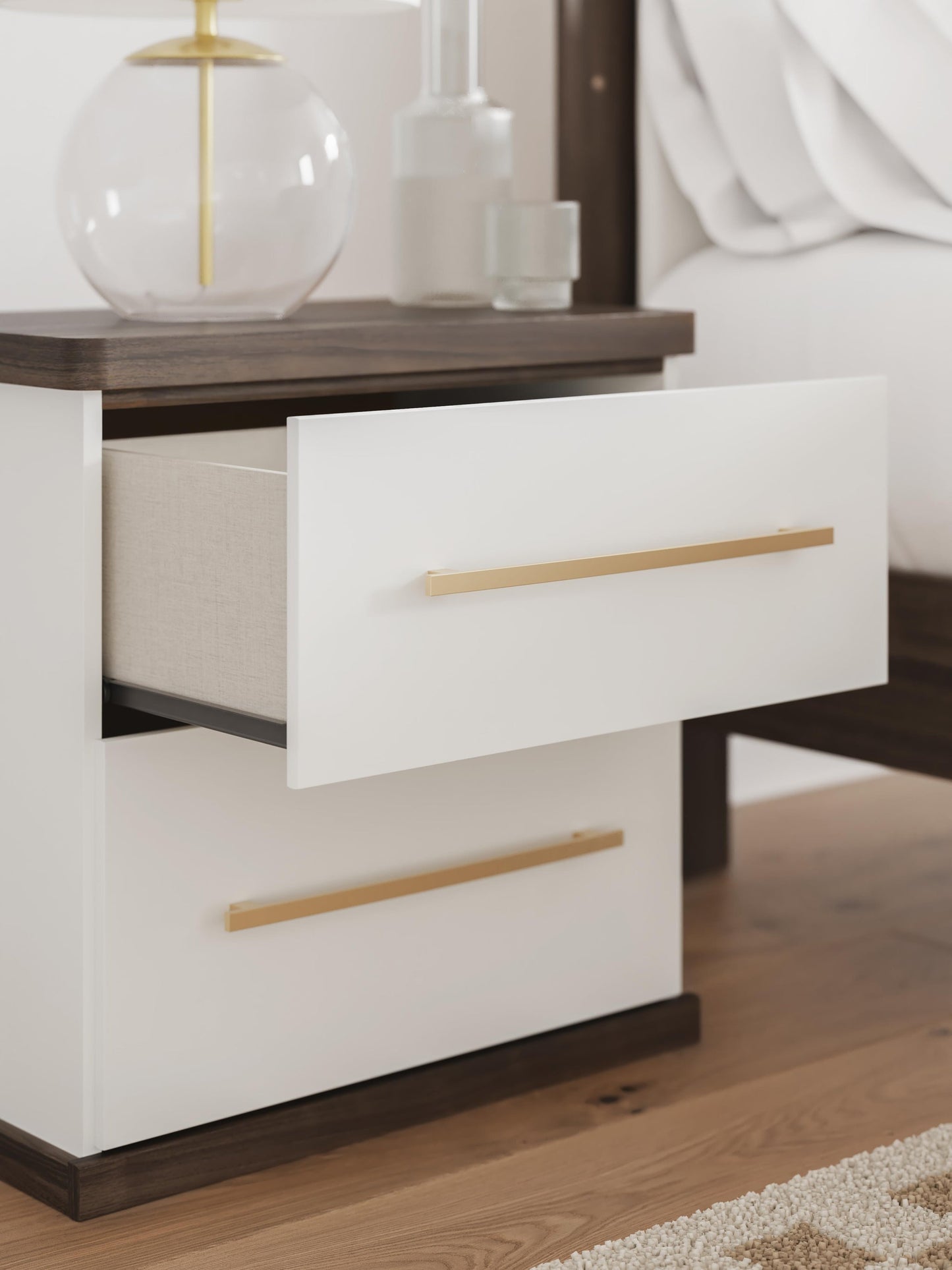 Kendanport Two Drawer Night Stand Signature Design by Ashley®