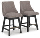 Neymorton UPH Swivel Barstool (2/CN) Signature Design by Ashley®