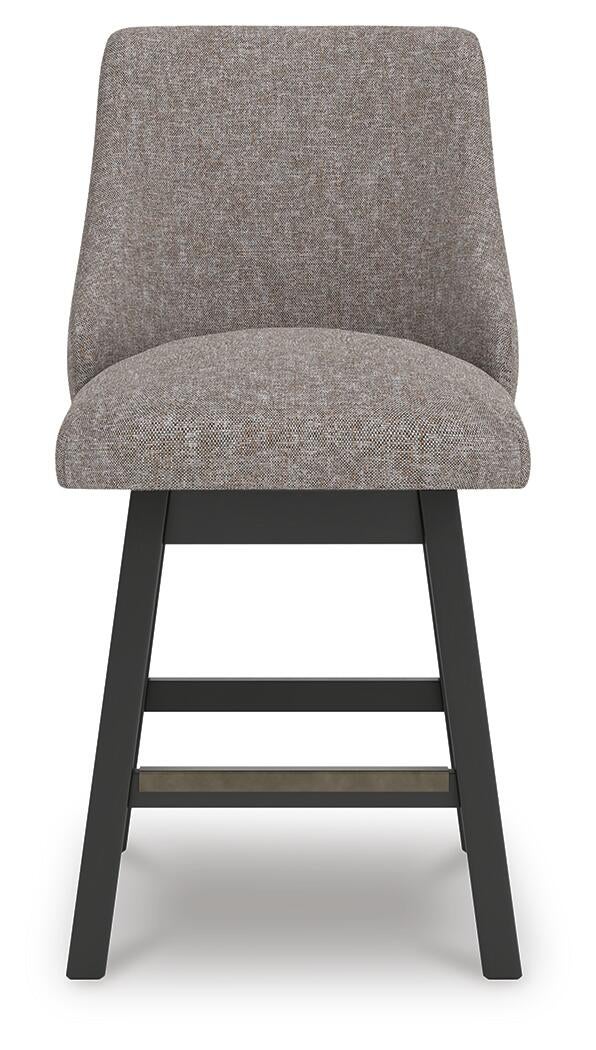 Neymorton UPH Swivel Barstool (2/CN) Signature Design by Ashley®