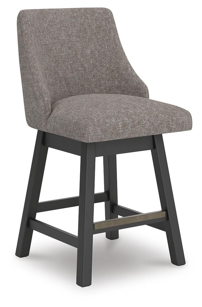 Neymorton UPH Swivel Barstool (2/CN) Signature Design by Ashley®