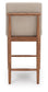 Isanti Upholstered Barstool (2/CN) Millennium® by Ashley