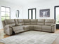 Narwhal Place 6-Piece Reclining Sectional with Storage Console Signature Design by Ashley®