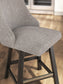 Neymorton UPH Swivel Barstool (2/CN) Signature Design by Ashley®