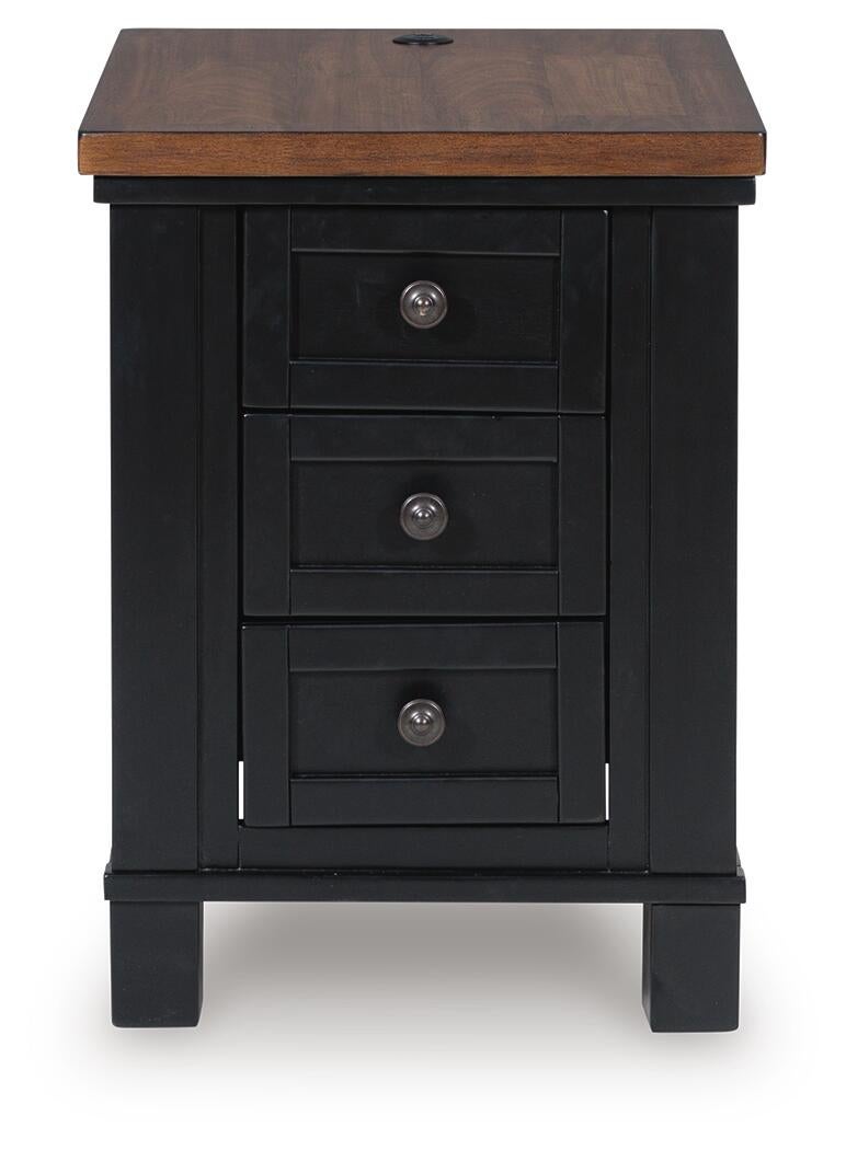 Wildenauer Chair Side End Table Signature Design by Ashley®
