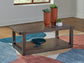 Brecton Rectangular Cocktail Table Signature Design by Ashley®