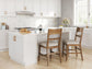 Cabalynn Upholstered Barstool (2/CN) Signature Design by Ashley®