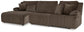 Top Tier 3-Piece Reclining Sofa Chaise Sectional Signature Design by Ashley®