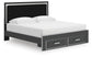 Zuraleus  Upholstered Panel Storage Bed Signature Design by Ashley®