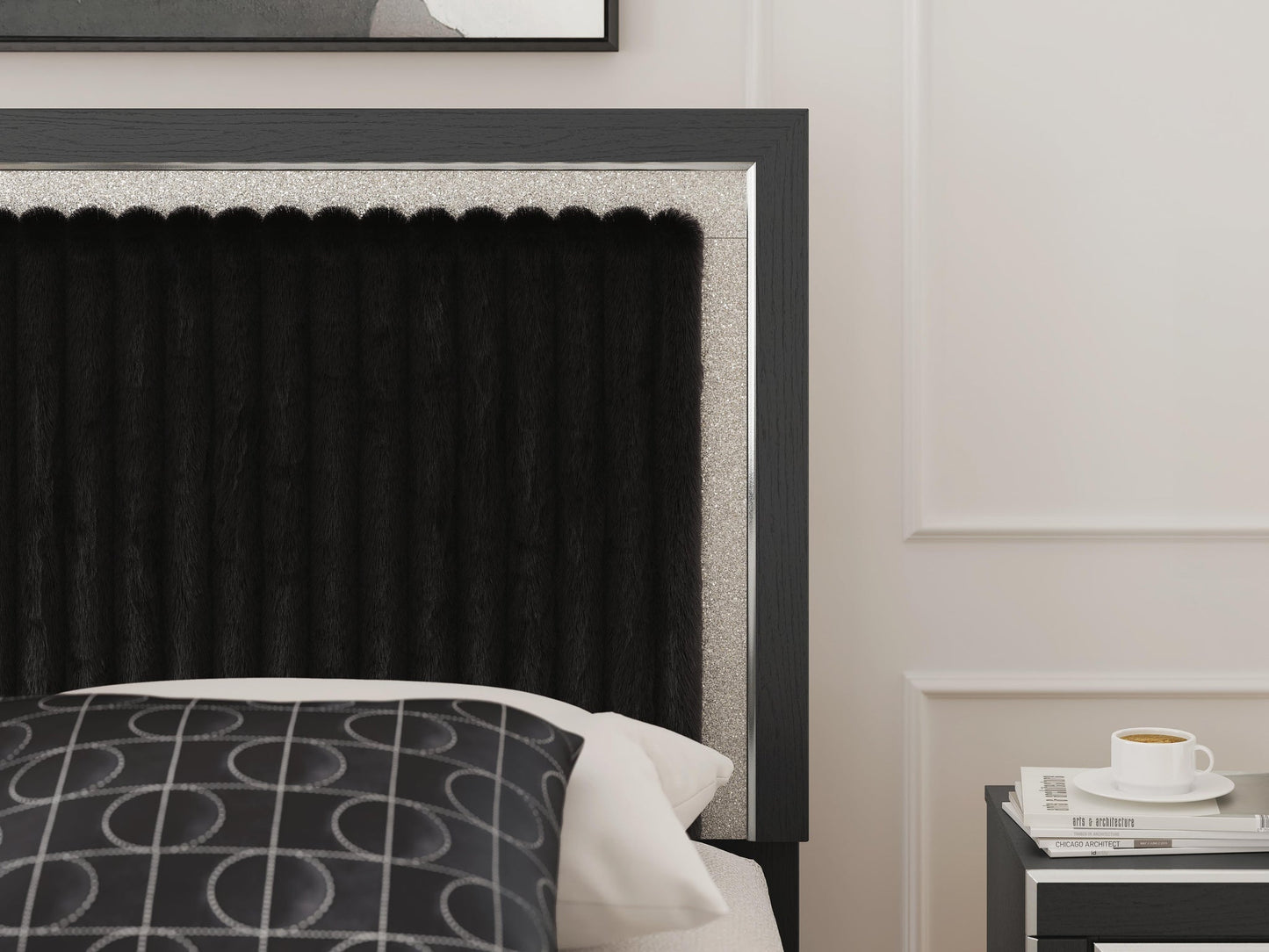 Zuraleus  Upholstered Panel Storage Bed Signature Design by Ashley®