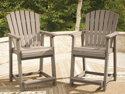 Seacliff Beach Barstool (2/CN) Signature Design by Ashley®