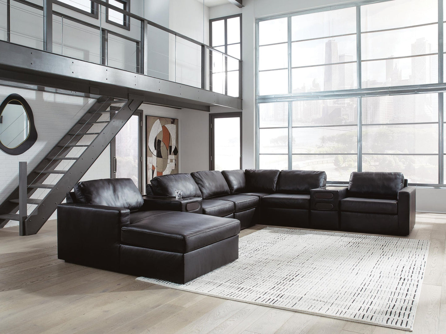 Modmax II 8-Piece Sectional with Chaise and Audio Consoles Signature Design by Ashley®