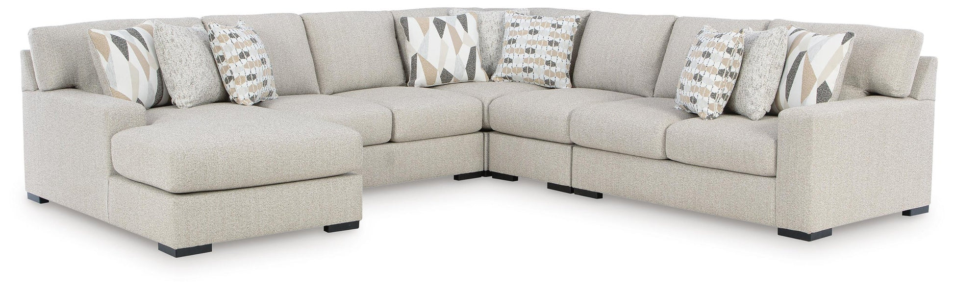 Laurelgrove 5-Piece Sectional with Chaise Benchcraft®