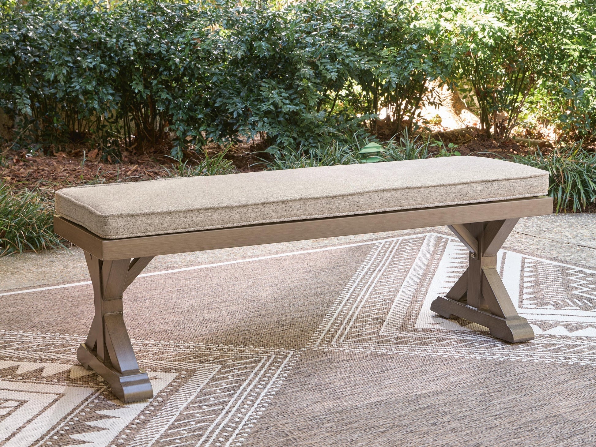 Laguna Heights Bench with Cushion Signature Design by Ashley®