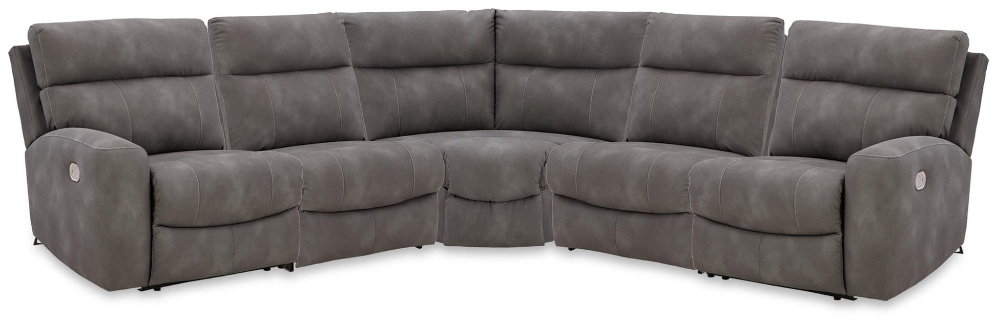 Next-Gen Durapella 5-Piece Power Reclining Sectional Signature Design by Ashley®