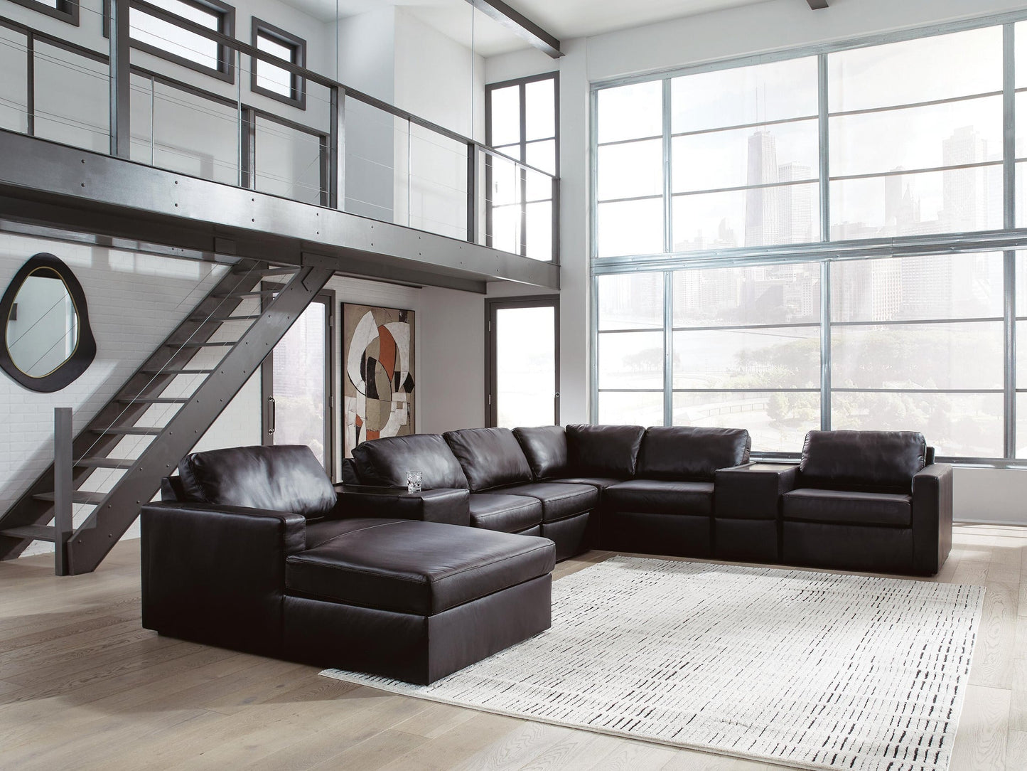 Modmax II 8-Piece Sectional with Chaise and Storage Consoles Signature Design by Ashley®