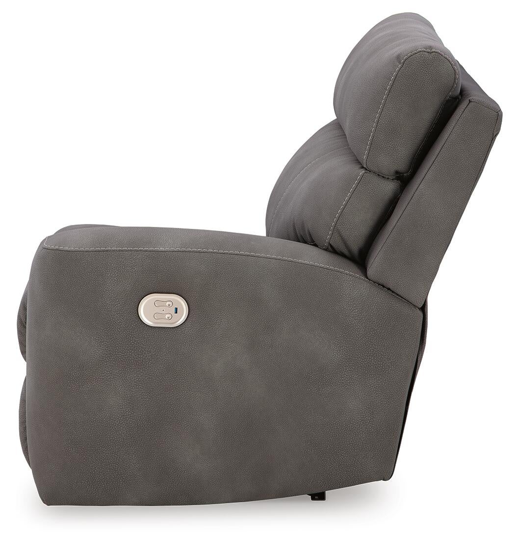 Next-Gen Durapella 5-Piece Power Reclining Sectional Signature Design by Ashley®