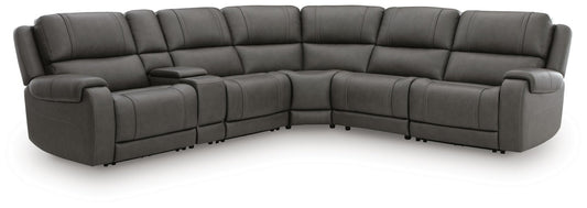 5Z - Pittson 6-Piece Power Reclining Sectional Signature Design by Ashley®