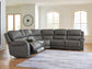 5Z - Pittson 6-Piece Power Reclining Sectional Signature Design by Ashley®