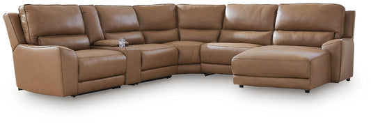 DeepWakes 6-Piece Power Reclining Sectional with Chaise Signature Design by Ashley®