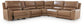 DeepWakes 6-Piece Reclining Sectional with Storage Console Signature Design by Ashley®