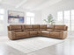 DeepWakes 6-Piece Reclining Sectional with Storage Console Signature Design by Ashley®