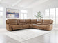 DeepWakes 6-Piece Reclining Sectional with Storage Console Signature Design by Ashley®