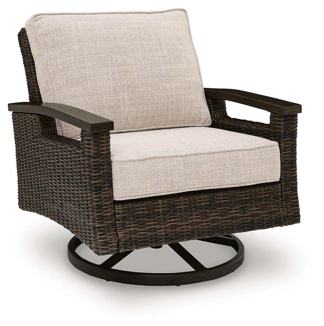 Monterey Point Swivel Lounge Chair (2/CN) Signature Design by Ashley®