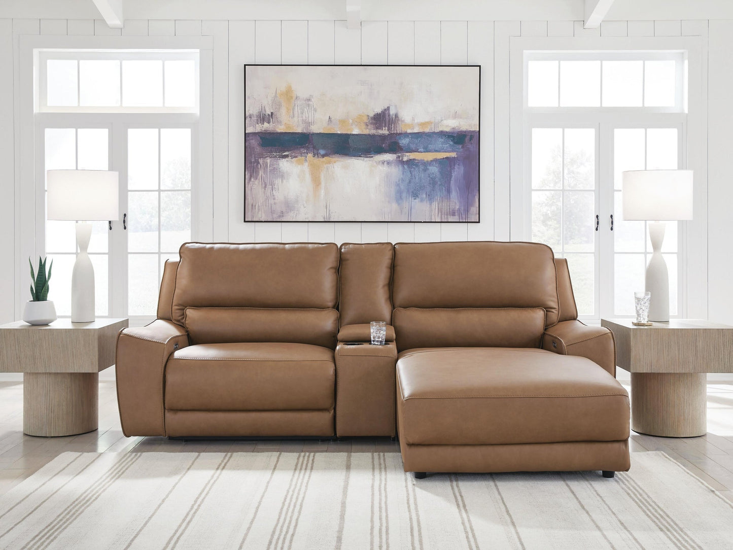 DeepWakes 3-Piece Power Reclining Sectional with Chaise Signature Design by Ashley®