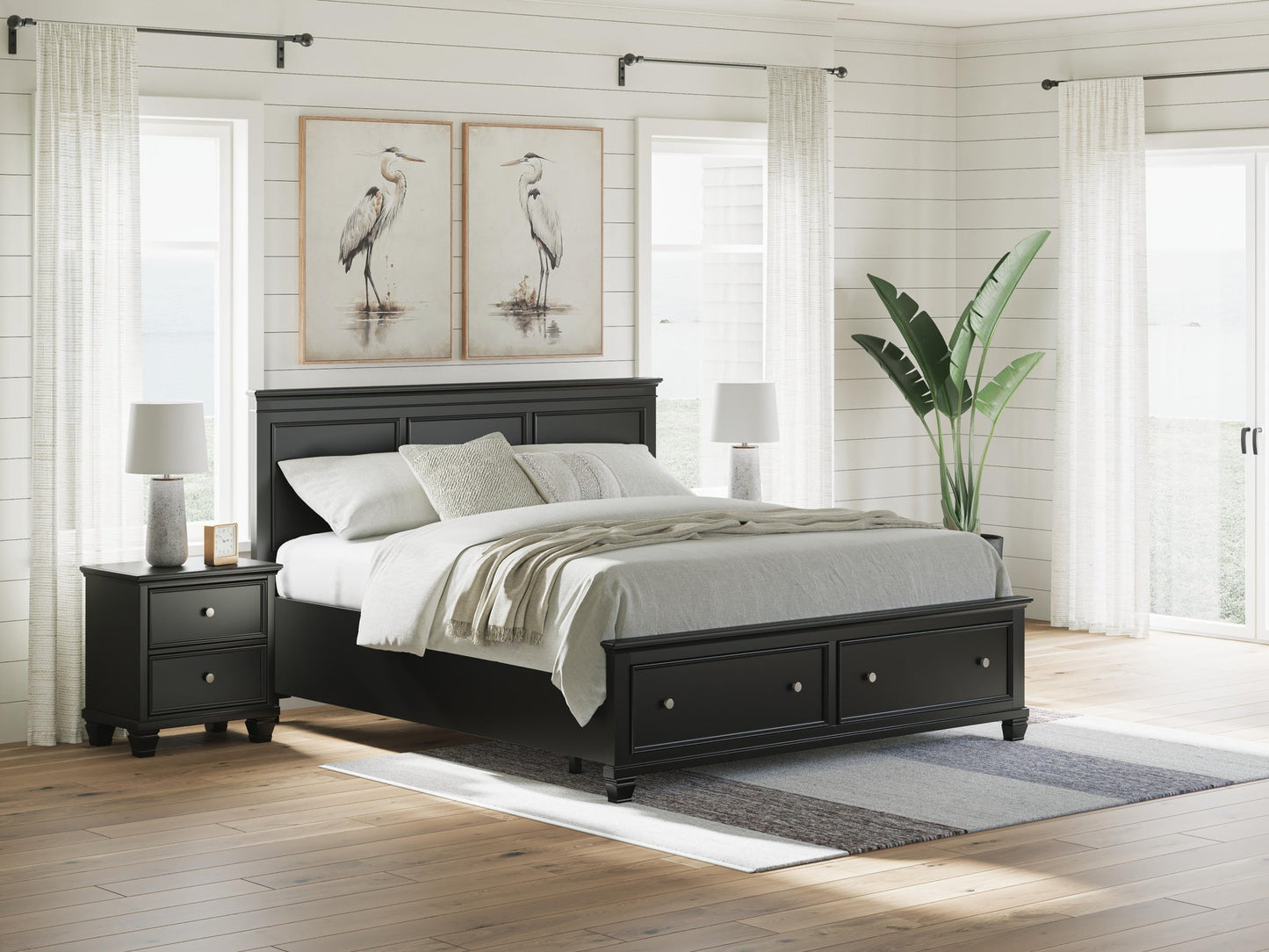 Lanolee California  Panel Storage Bed Signature Design by Ashley®