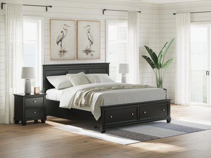 Lanolee California  Panel Storage Bed Signature Design by Ashley®
