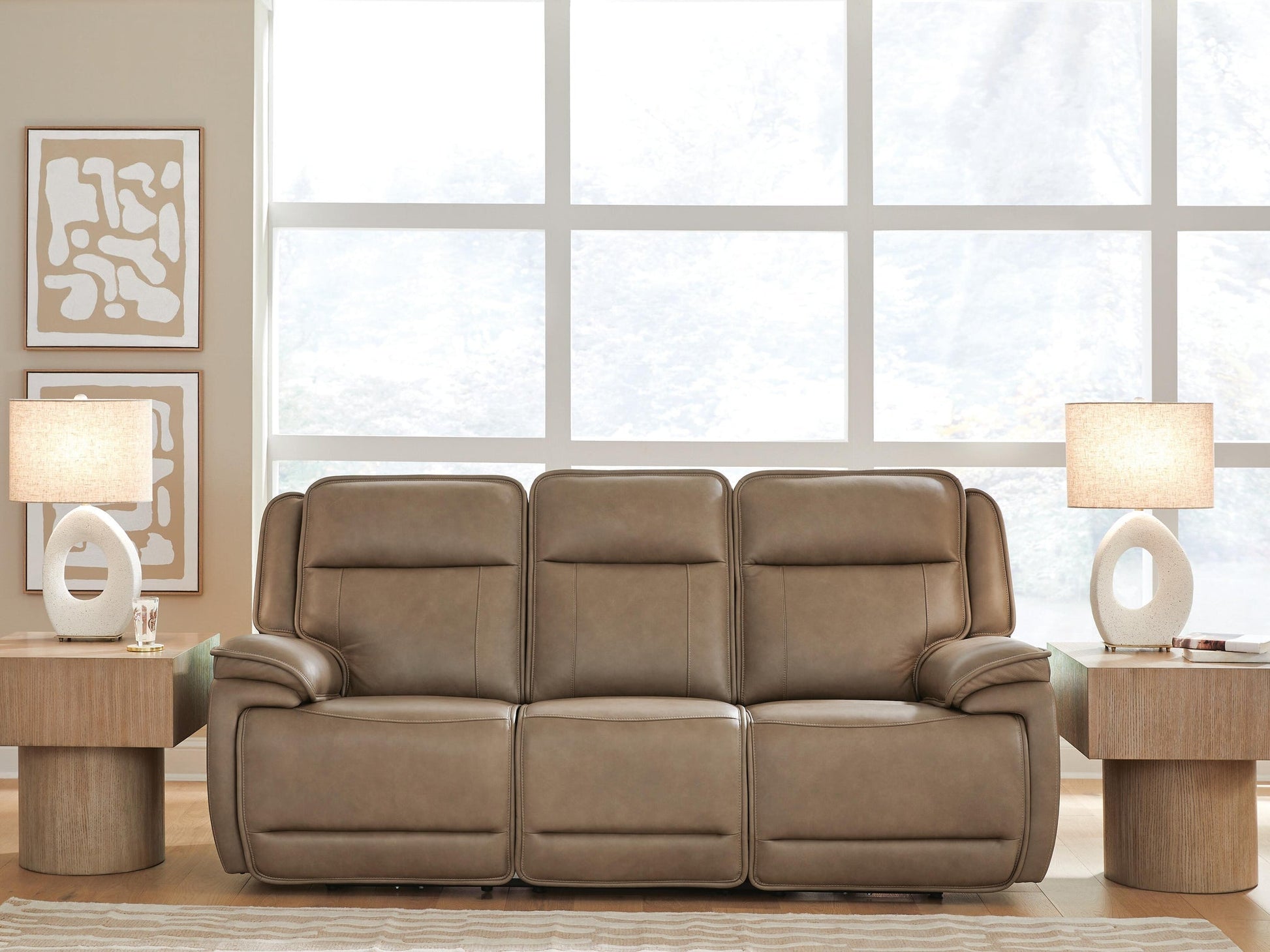 Glencroft PWR REC Sofa with ADJ Headrest Signature Design by Ashley®
