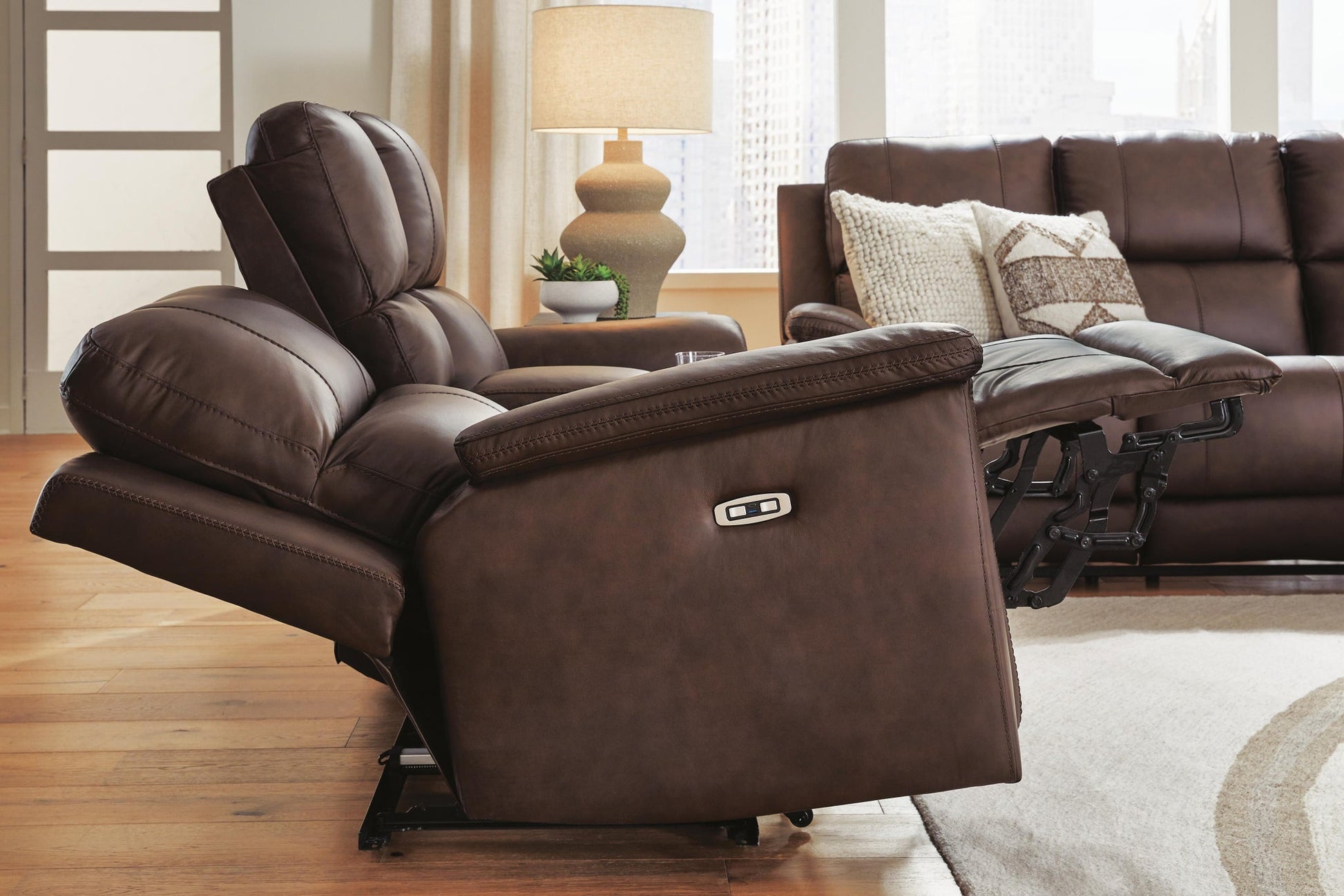 Bleckley PWR REC Loveseat/CON/ADJ HDRST Signature Design by Ashley®