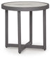 Ocean Beach Round End Table Signature Design by Ashley®