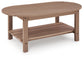 Grover Beach Oval Cocktail Table Signature Design by Ashley®