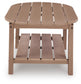 Grover Beach Oval Cocktail Table Signature Design by Ashley®