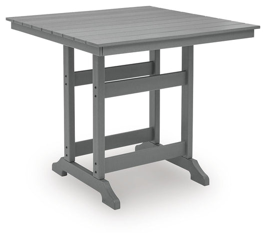 Sanctuary Beach Square Counter TBL w/UMB OPT Signature Design by Ashley®