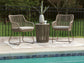 Majors Beach Chairs w/CUSH/Table Set (3/CN) Signature Design by Ashley®