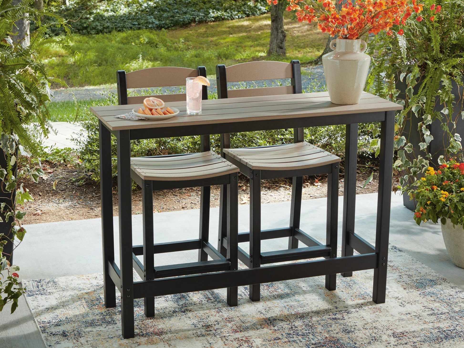 Shoreline Beach Counter Table Set (3/CN) Signature Design by Ashley®