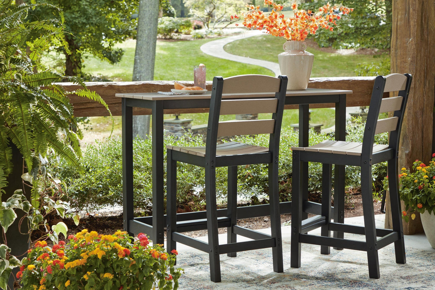 Shoreline Beach Counter Table Set (3/CN) Signature Design by Ashley®