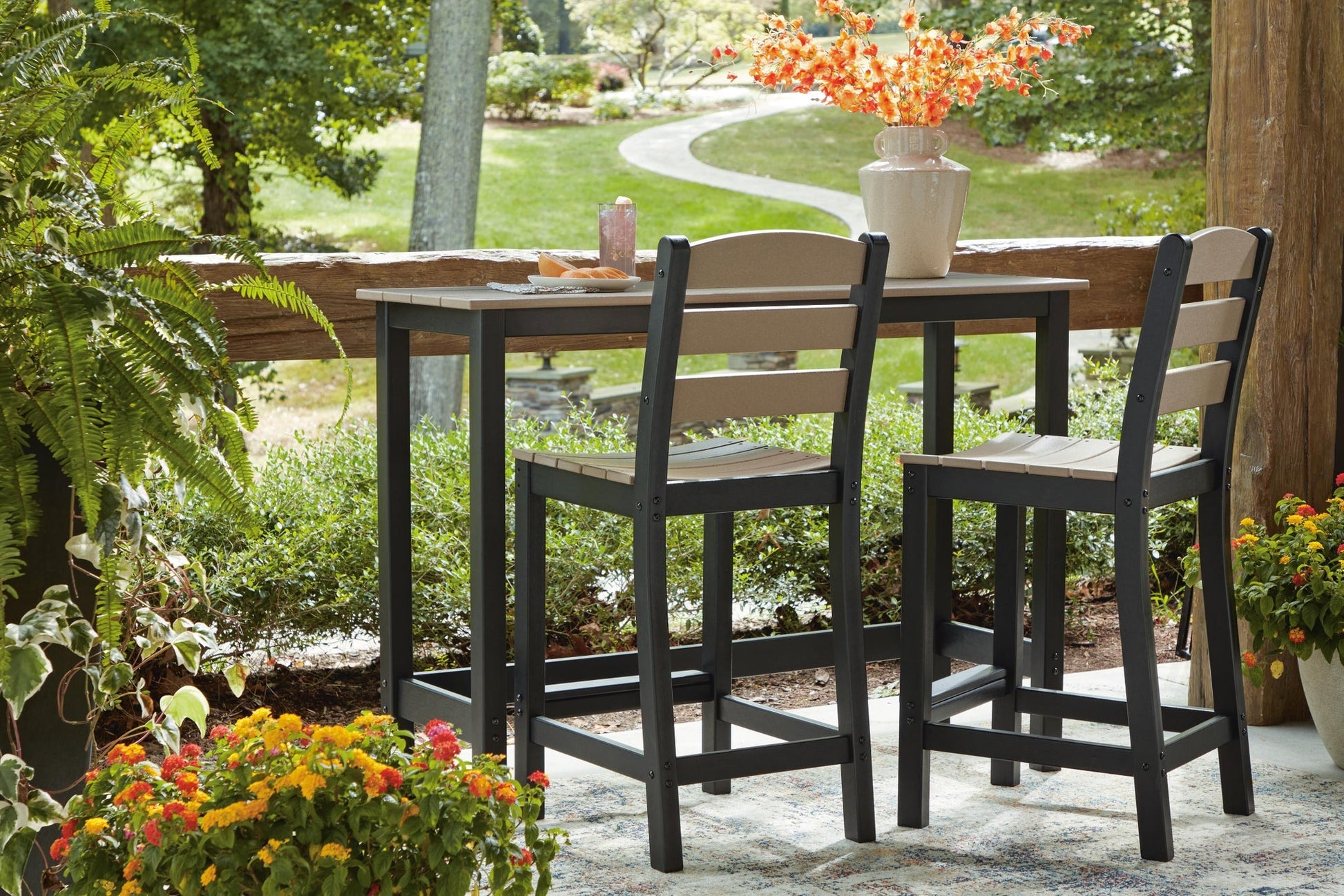 Shoreline Beach Counter Table Set (3/CN) Signature Design by Ashley®