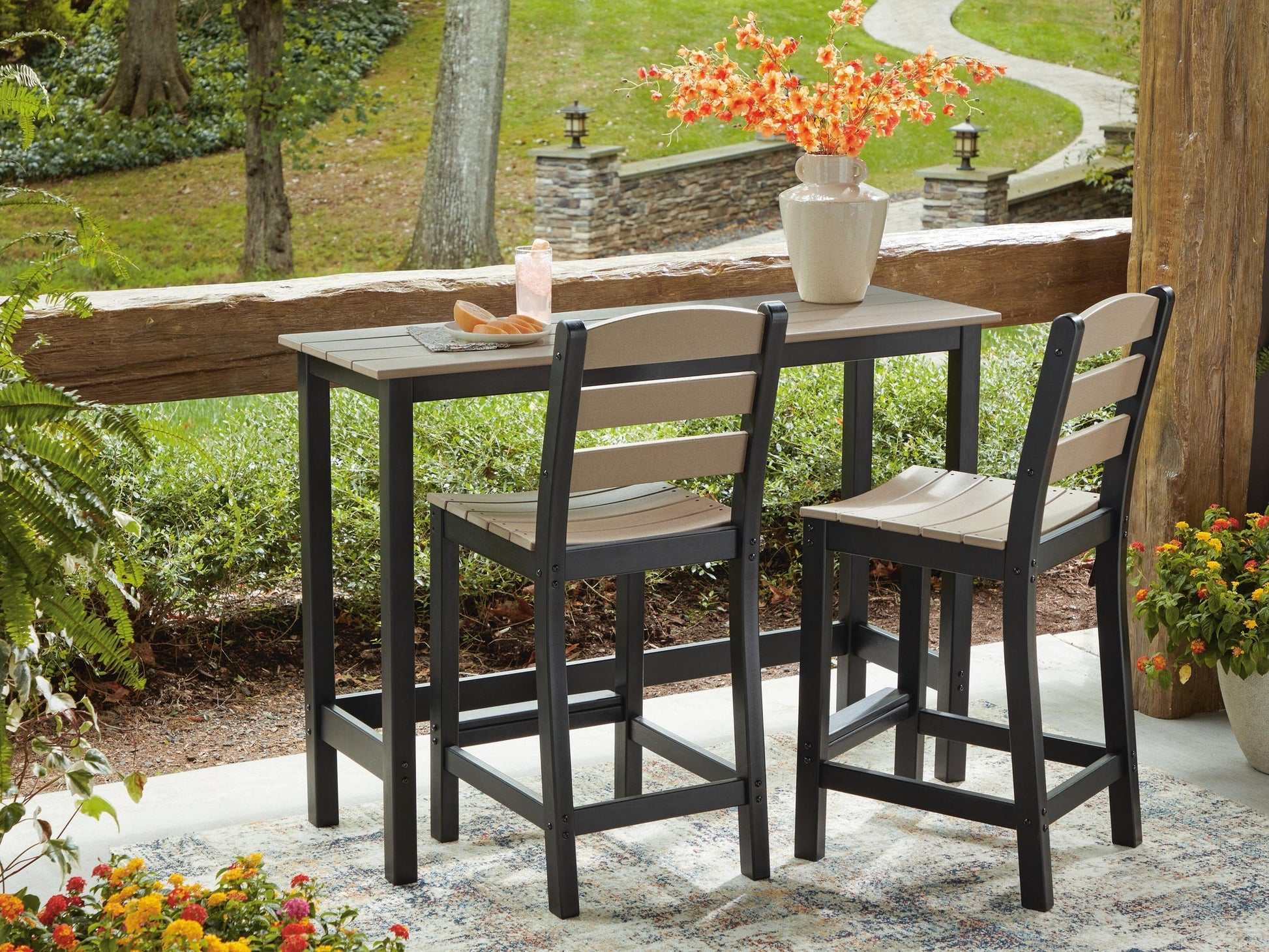 Shoreline Beach Counter Table Set (3/CN) Signature Design by Ashley®