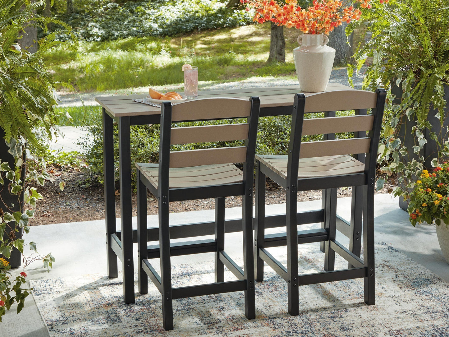 Shoreline Beach Counter Table Set (3/CN) Signature Design by Ashley®