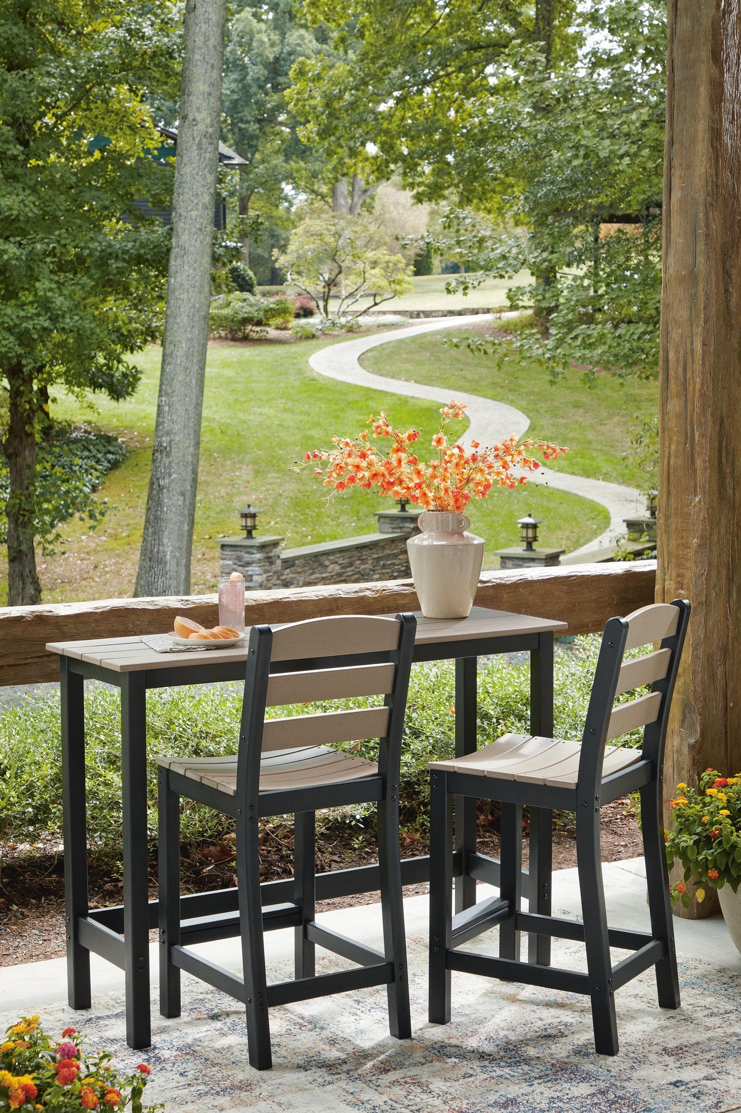 Shoreline Beach Counter Table Set (3/CN) Signature Design by Ashley®