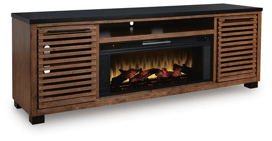 Kallari 84" TV Stand with Electric Fireplace Signature Design by Ashley®