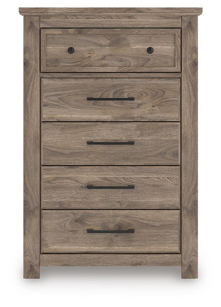 Rusticott Five Drawer Chest Signature Design by Ashley®