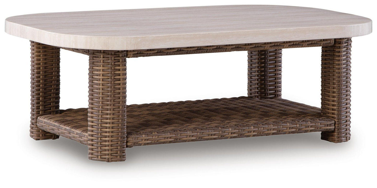 Dolan Creek Rectangular Cocktail Table Signature Design by Ashley®