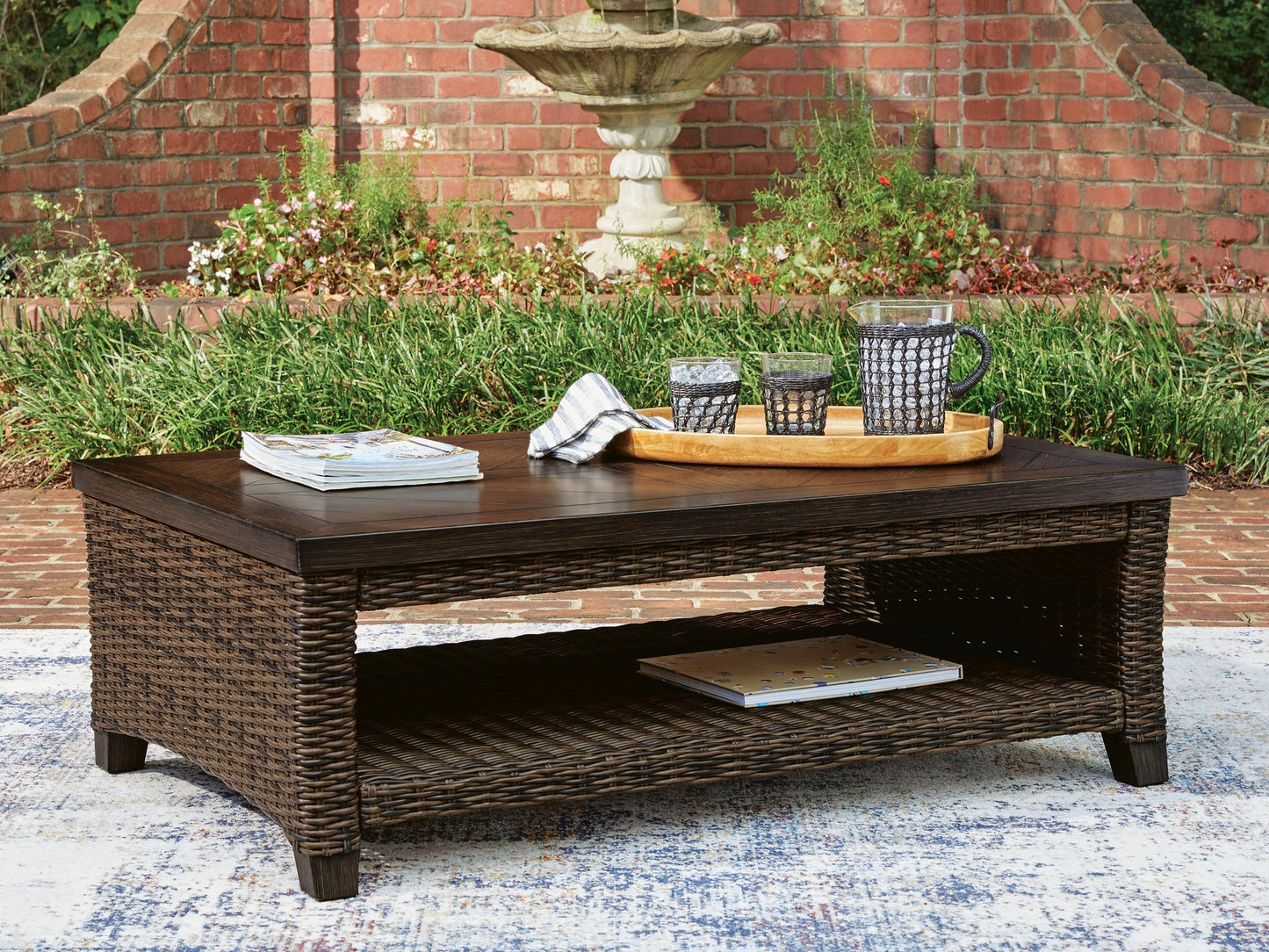Monterey Point Rectangular Cocktail Table Signature Design by Ashley®