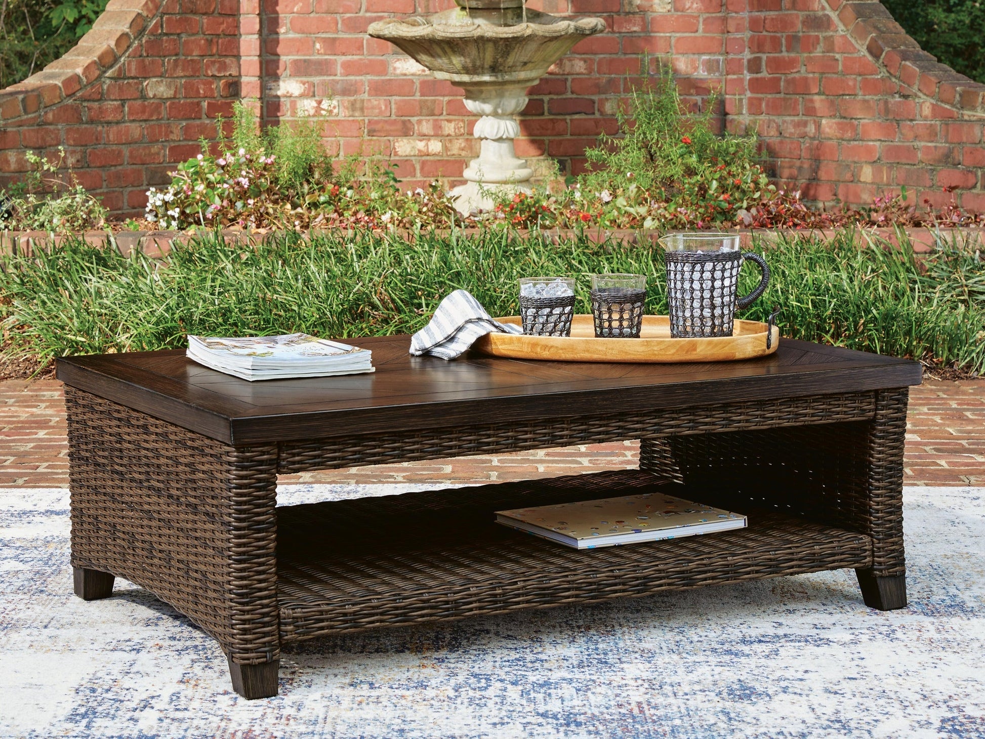 Monterey Point Rectangular Cocktail Table Signature Design by Ashley®